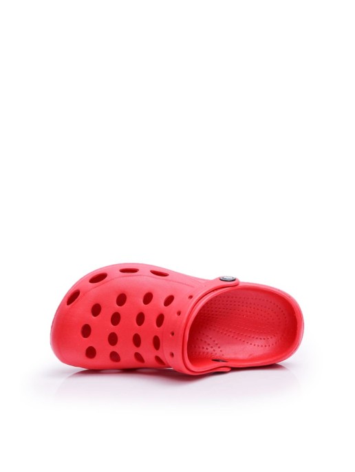 Women's Flip Flops Red Foam Crocs EVA Women's Flip Flops Red Foam Crocs EVA