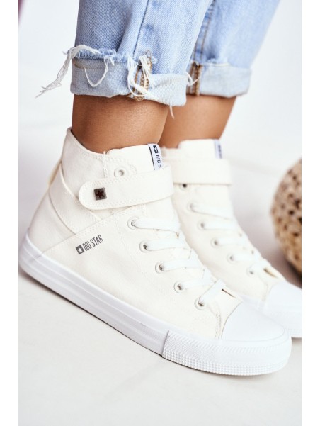 Women's High Sneakers Big Star FF274579 White