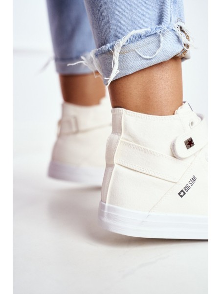 Women's High Sneakers Big Star FF274579 White