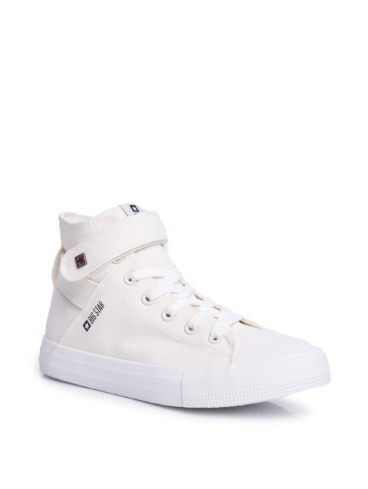 Women's High Sneakers Big Star FF274579 White Women's High Sneakers Big Star FF274579 White
