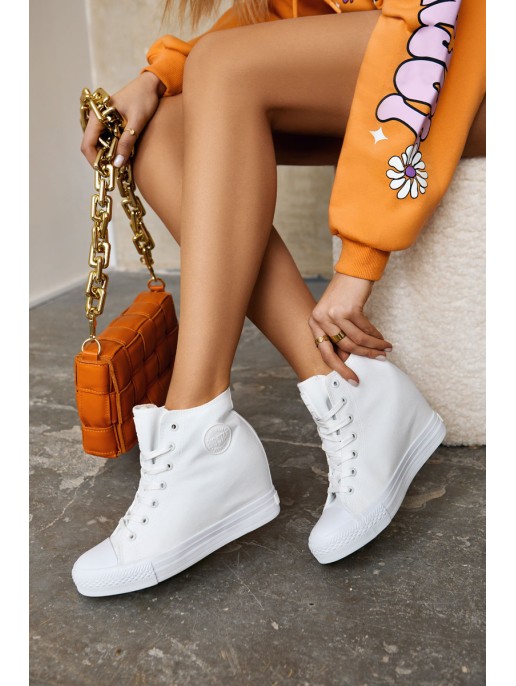 Women's Sneakers Big Star White FF274A192 Women's Sneakers Big Star White FF274A192