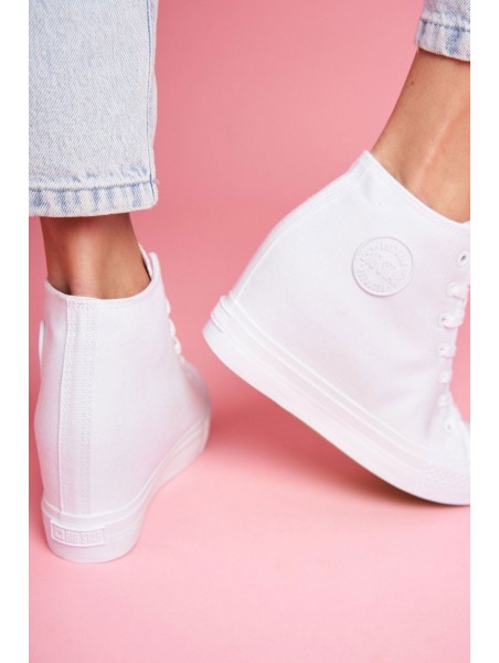 Women's Sneakers Big Star White FF274A192