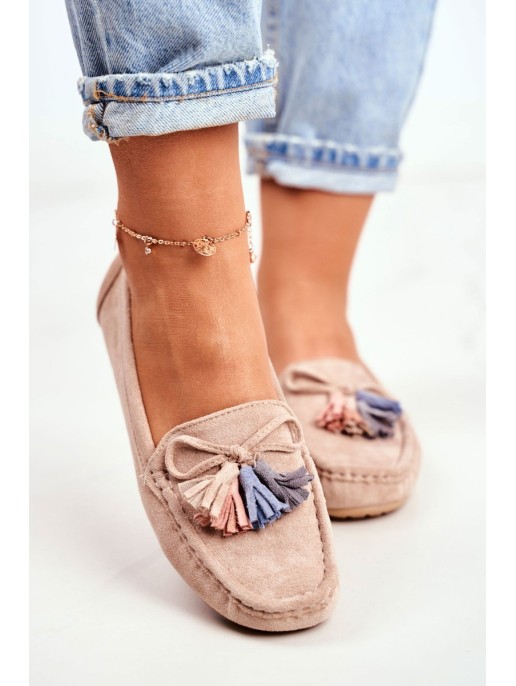Women s Loafers Suede 20PB35-2003 Beige Donna Mia Women s Loafers Suede 20PB35-2003 Beige Donna Mia