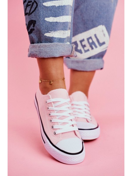 Women's Classic Sneakers Pink Omerta