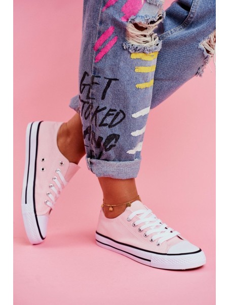 Women's Classic Sneakers Pink Omerta