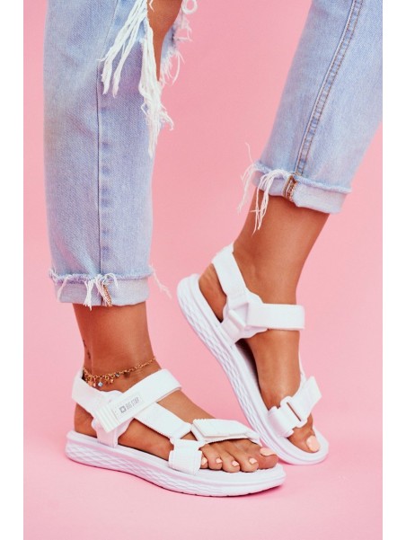 Women's Sandals Big Star White FF274A603