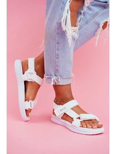 Women's Sandals Big Star White FF274A603