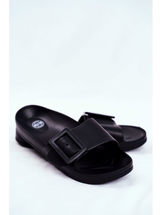Women's Slides Big Star Black FF274A389 Women's Slides Big Star Black FF274A389