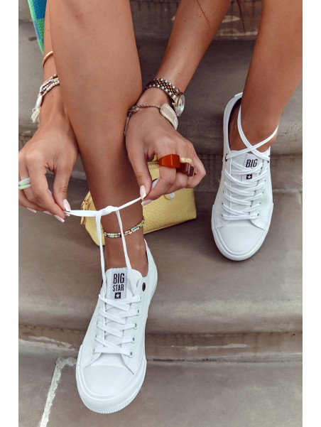 Women's Classic Sneakers BIG STAR AA274010 White