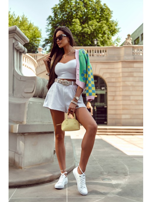 Women's Classic Sneakers BIG STAR AA274010 White Women's Classic Sneakers BIG STAR AA274010 White