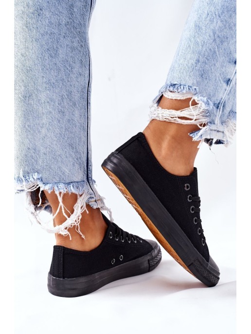 Women's Classic Sneakers Black Omerta Women's Classic Sneakers Black Omerta