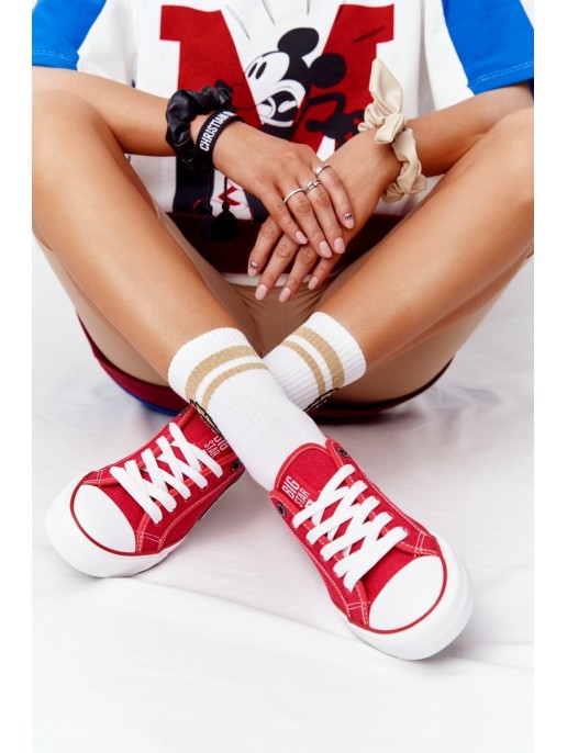Women's Sneakers BIG STAR HH274115 Red Women's Sneakers BIG STAR HH274115 Red