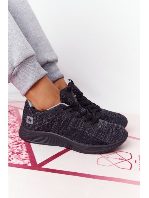 Women's Sport Shoes Comfort Foam Black Long Distance