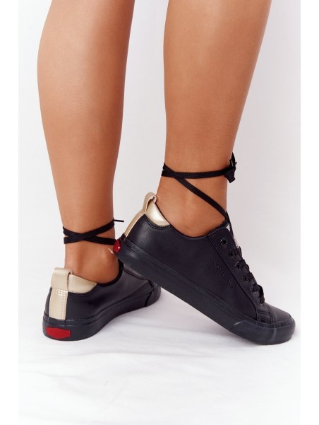 Women's Leather Sneakers CROSS JEANS HH2R4003C Black