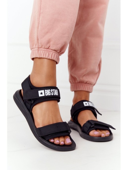 Women's Sport Sandals Big Star HH274A024 Black Women's Sport Sandals Big Star HH274A024 Black