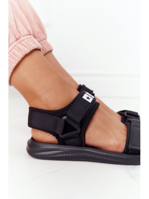 Women's Sport Sandals Big Star HH274A024 Black Women's Sport Sandals Big Star HH274A024 Black