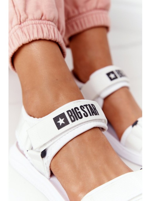 Women's Sport Sandals Big Star HH274A026 White Women's Sport Sandals Big Star HH274A026 White