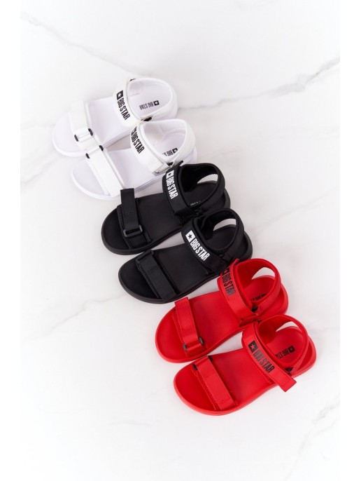 Women's Sport Sandals Big Star HH274A027 Red Women's Sport Sandals Big Star HH274A027 Red