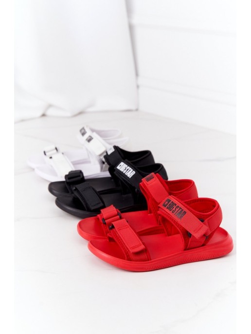 Women's Sport Sandals Big Star HH274A027 Red Women's Sport Sandals Big Star HH274A027 Red