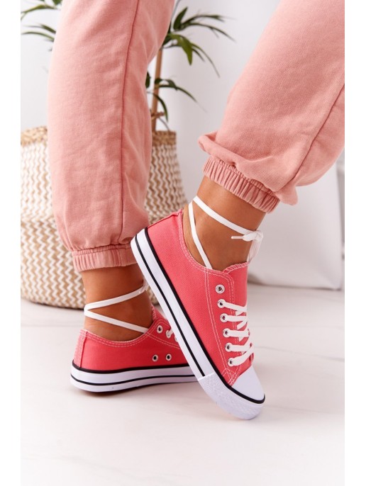 Women's Classic Sneakers Coral Omerta Women's Classic Sneakers Coral Omerta