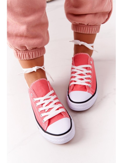 Women's Classic Sneakers Coral Omerta Women's Classic Sneakers Coral Omerta