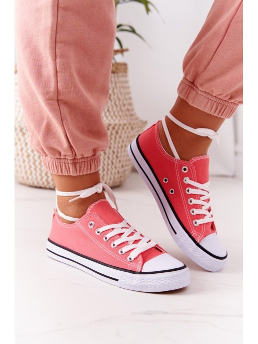 Women's Classic Sneakers Coral Omerta Women's Classic Sneakers Coral Omerta