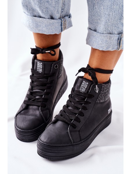 High Insulated Sneakers Big Star II274147 Black