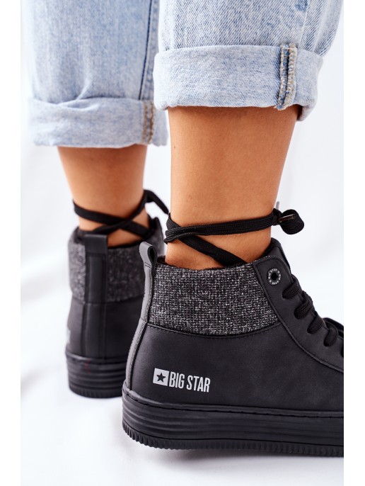 High Insulated Sneakers Big Star II274147 Black High Insulated Sneakers Big Star II274147 Black