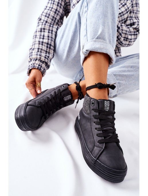 High Insulated Sneakers Big Star II274147 Black High Insulated Sneakers Big Star II274147 Black