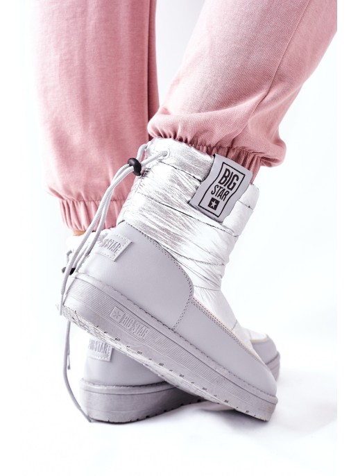 Women's Snow Boots Big Star II274118 Silver Women's Snow Boots Big Star II274118 Silver