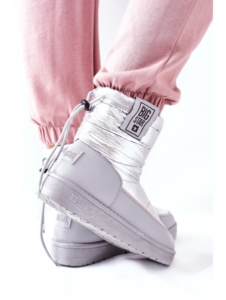 Women's Snow Boots Big Star II274118 Silver