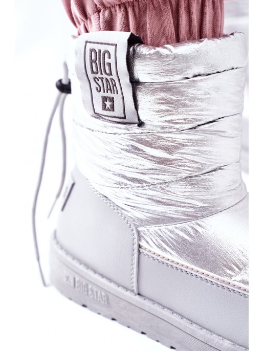 Women's Snow Boots Big Star II274118 Silver Women's Snow Boots Big Star II274118 Silver