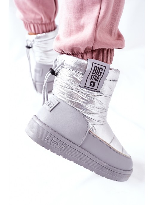 Women's Snow Boots Big Star II274118 Silver Women's Snow Boots Big Star II274118 Silver