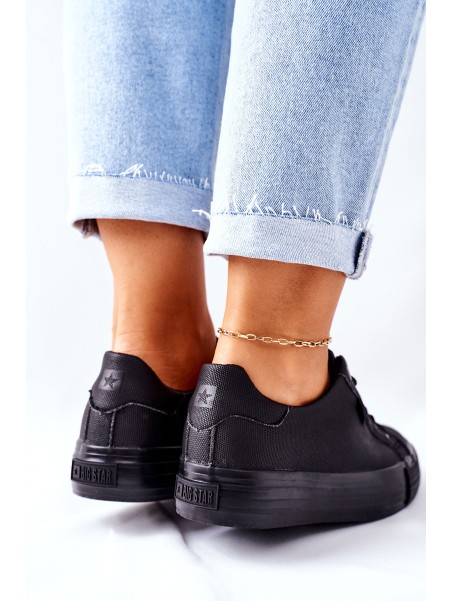 Women's Sneakers On A Platform BIG STAR II274345 Black