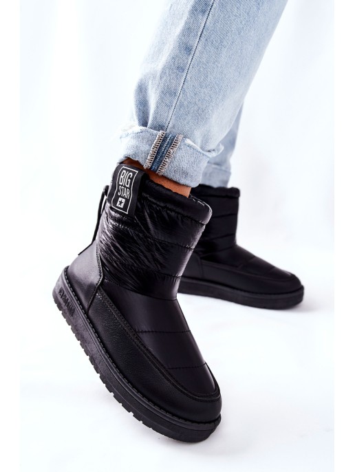 Women's Snow Boots Big Star 274120 Black Women's Snow Boots Big Star 274120 Black