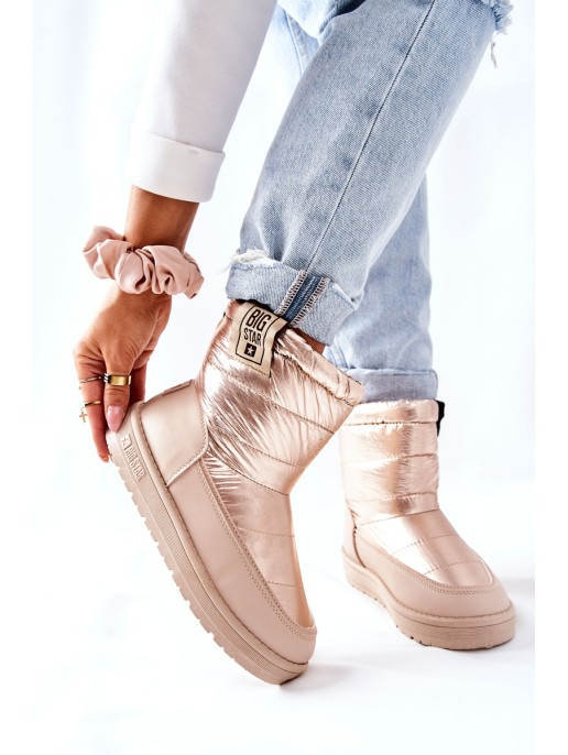 Women's Snow Boots Big Star II274121 Beige Women's Snow Boots Big Star II274121 Beige