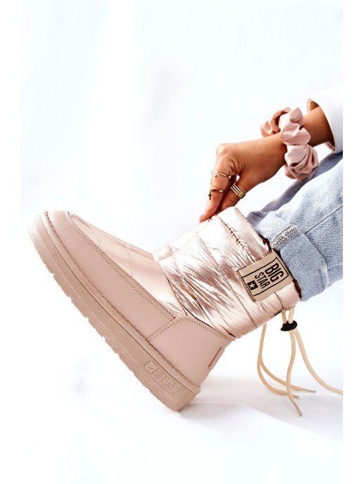 Women's Snow Boots Big Star II274121 Beige Women's Snow Boots Big Star II274121 Beige