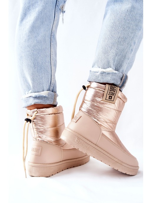 Women's Snow Boots Big Star II274121 Beige Women's Snow Boots Big Star II274121 Beige