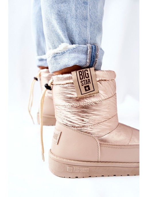 Women's Snow Boots Big Star II274121 Beige Women's Snow Boots Big Star II274121 Beige