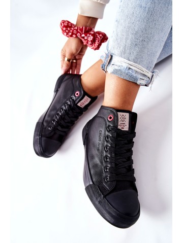 Women's High Sneakers Cross Jeans II2R4032C Black