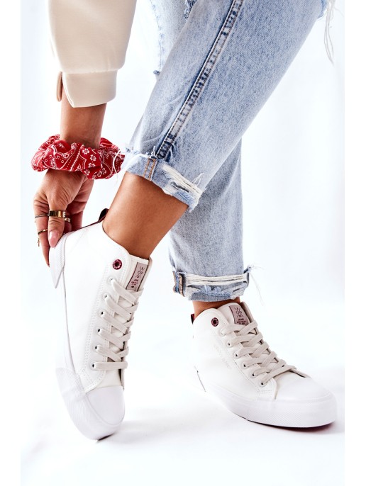 Women's High Sneakers Cross Jeans II2R4033C White