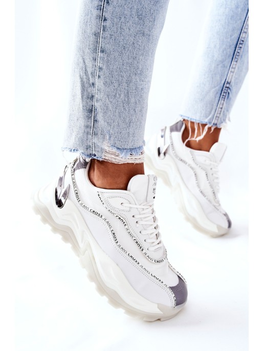 Women's Sneakers Cross Jeans II2R4017C White Women's Sneakers Cross Jeans II2R4017C White