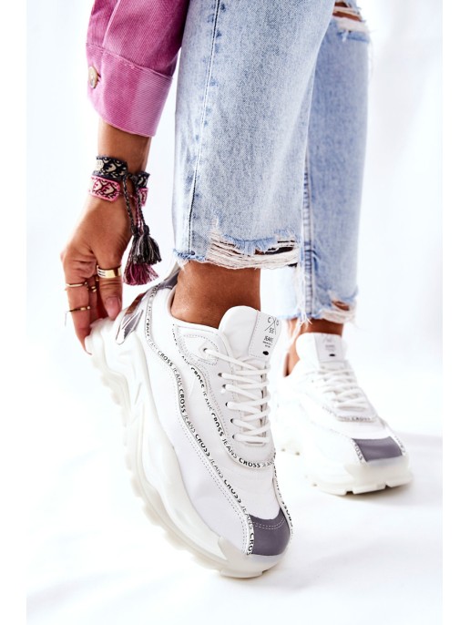 Women's Sneakers Cross Jeans II2R4017C White Women's Sneakers Cross Jeans II2R4017C White