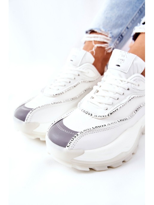 Women's Sneakers Cross Jeans II2R4017C White Women's Sneakers Cross Jeans II2R4017C White