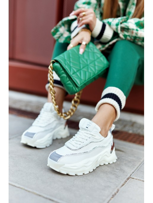 Women's Sneakers Cross Jeans II2R4017C White Women's Sneakers Cross Jeans II2R4017C White