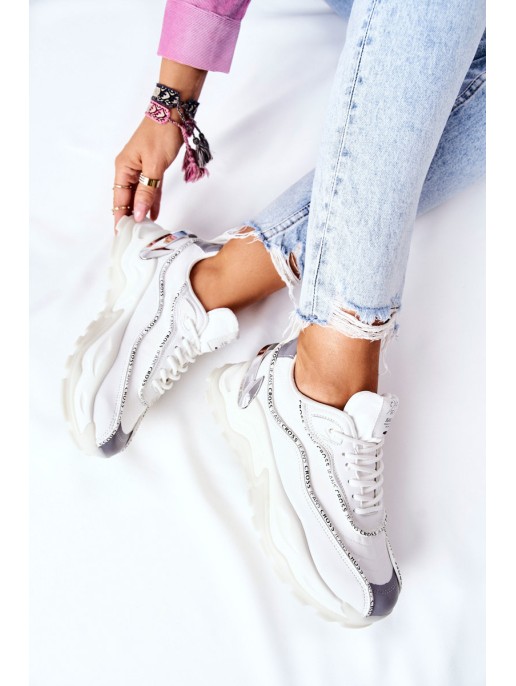 Women's Sneakers Cross Jeans II2R4017C White Women's Sneakers Cross Jeans II2R4017C White