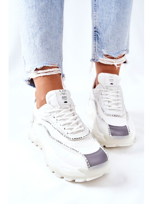 Women's Sneakers Cross Jeans II2R4017C White Women's Sneakers Cross Jeans II2R4017C White