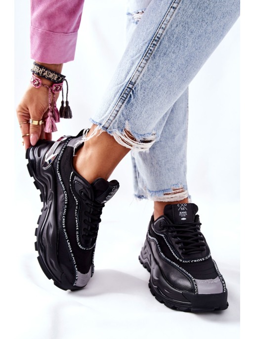 Women's Sneakers Cross Jeans II2R4018C Black