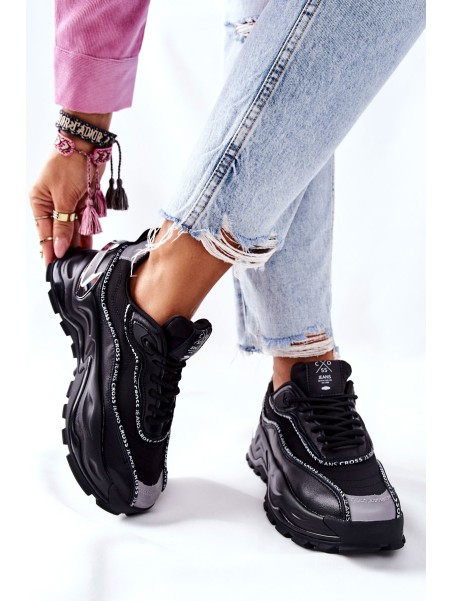 Women's Sneakers Cross Jeans II2R4018C Black