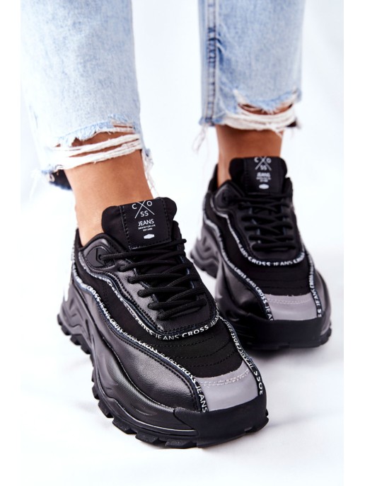 Women's Sneakers Cross Jeans II2R4018C Black